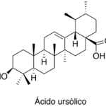 Estructura 2D de <b>Ácido ursólico</b>