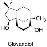 Estructura 2D de <b>Clovandiol</b>