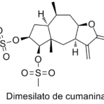 Estructura 2D de <b>Dimesilato de cumanina</b>