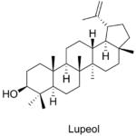 Estructura 2D de <b>Lupeol</b>