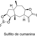 Estructura 2D de <b>Sulfito de cumanina</b>
