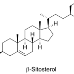 Estructura 2D de <b>&beta;-Sitosterol</b>